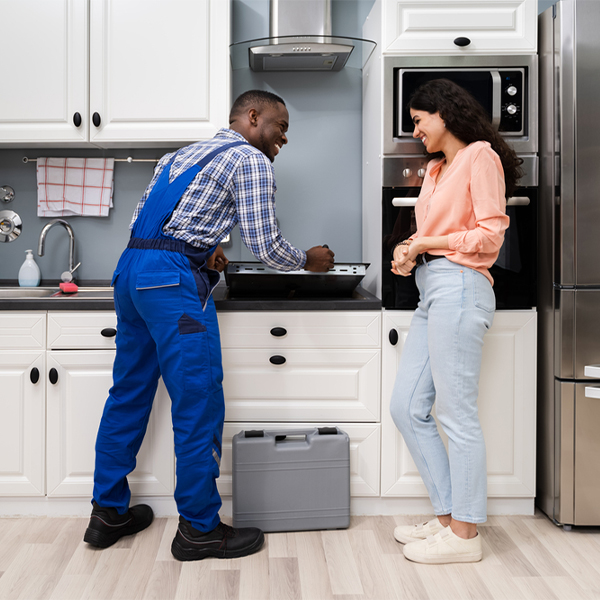 can you provide an estimate for cooktop repair before beginning any work in Shady Spring